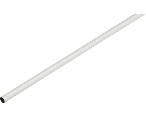Tringle à vêtement ronde blanc Ø 25 mm 1,5 m