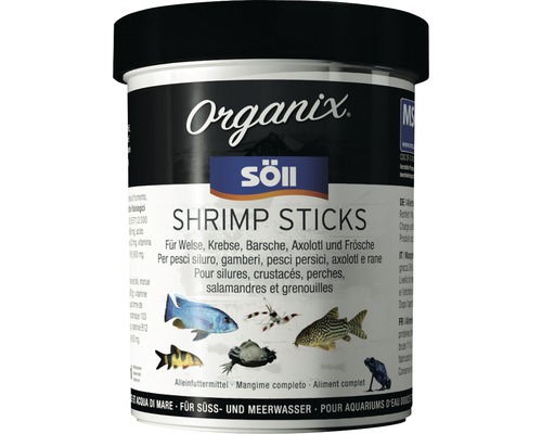 Bâtonnets Söll Organix Shrimp Sticks 490 ml