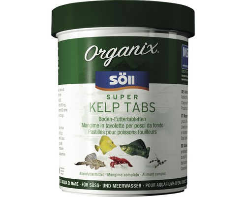 Futtertabletten Söll Organix Kelp Tabs 130 ml