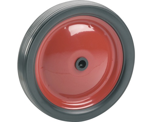 Tarrox PVC-Rad auf Metallfelge bis 15 kg. 130x21x12 mm, Nabe 34-0