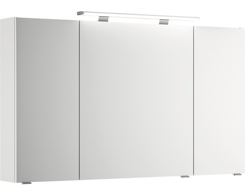 Armoire de toilette Pelipal Xpressline 4010 120 x 17 x 70,3 cm blanc 3 portes IP 20