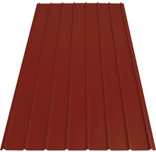 Tôle trapézoïdale PRECIT H12 brown red RAL 3011 2800 x 910 x 0,4 mm-thumb-0