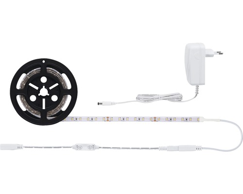 Bandeau LED sur rouleau avec bloc d''alimentation et contrôle