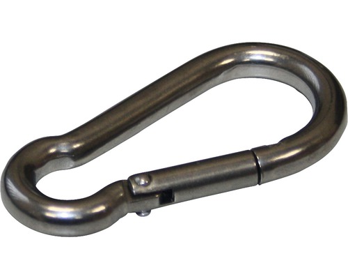 Feuerwehr-Karabiner 4x40 mm Edelstahl A4 100 Stück