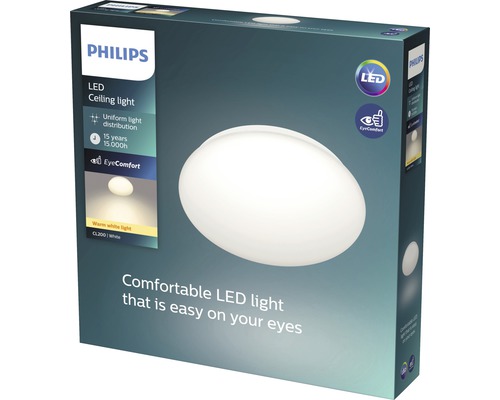 Verpackung einer Philips LED Deckenleuchte