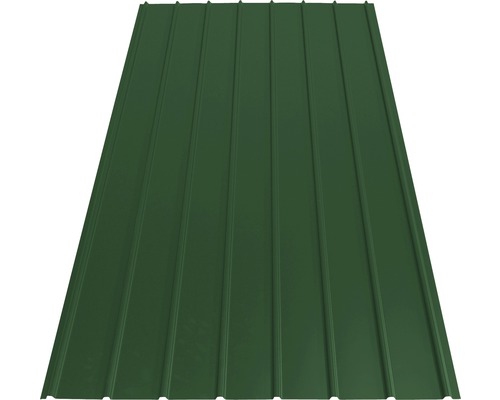 Tôle trapézoïdale PRECIT H12 moss green RAL 6005 2600 x 910 x 0,4 mm