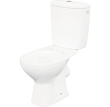 spülrandlose WC-Kombinaton Arteco Abgang waagerecht stehend weiß-thumb-1