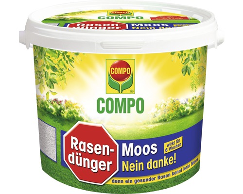 Engrais pour gazon anti-mousse Compo 7,5 kg