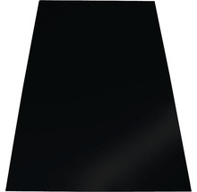 Schwarze Kunststoffplatte