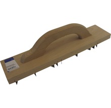 Planche à plâtre en bois avec lit de clous
