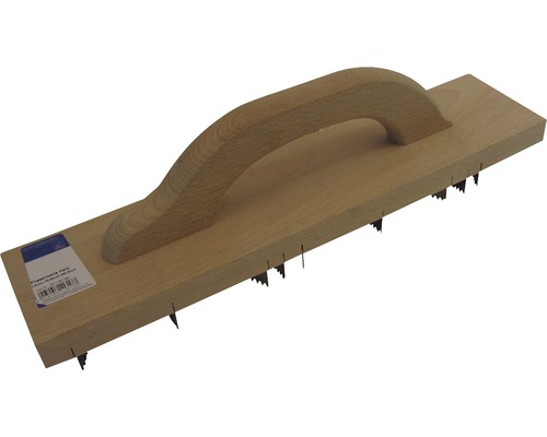 Planche à plâtre en bois avec lit de clous