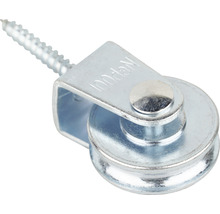 Poulie à visser Mamutec acier Ø 30 mm