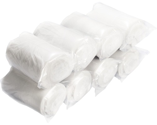 Mehrere Rollen Müllsäcke in Folie verpackt