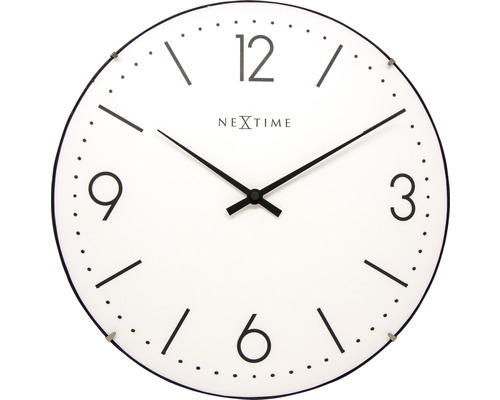 Nextime Wanduhr mit minimalistischem Design