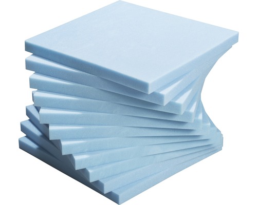 Stapel Dämmplatten aus Schaumstoff