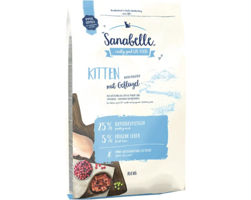 Croquettes pour chats Bosch Sanabelle Kitten 10 kg