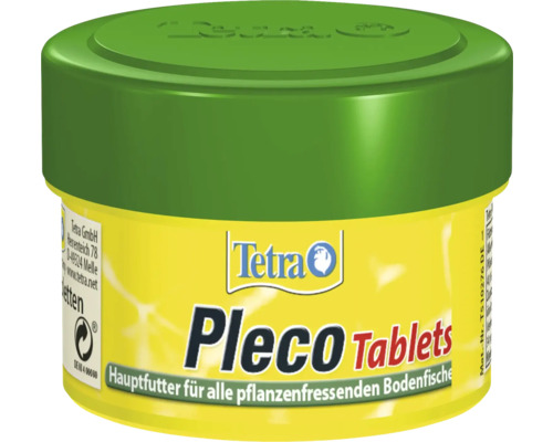 Tetra PlecoTablets 58 pièces Tetra Pleco Tablets nourriture principale pour poissons de fond herbivores