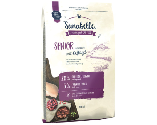 Croquettes pour chats Sanabelle Senior 10 kg