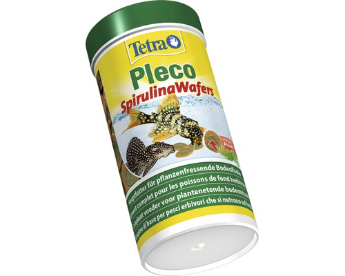 Tetra Pleco Spirulina Wafers Fischfutter für pflanzenfressende Bodenfische