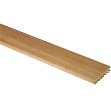Planche pour terrasses Bangkirai 2400x145x25 mm pose infinie