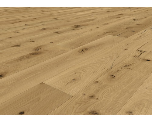 Verlegtes Parkett aus Holz