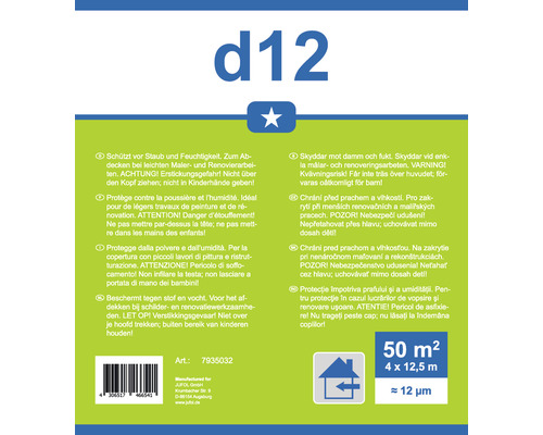 Hinweise zur Staubschutzabdeckung