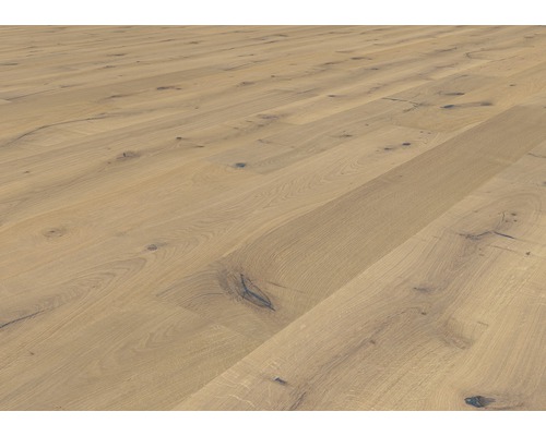 Parquet en bois de chêne posé
