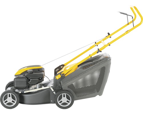 Benzinrasenmäher mit Grasfangkorb