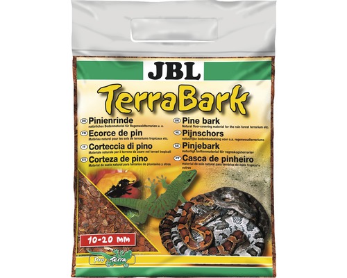 Bodensubstrat JBL TerraBark Pinienrinde 10-20 mm 5 l JBL TerraBark Pinienrinde für Terrarien