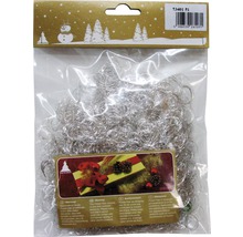 Guirlande de Noël argentée en paquet