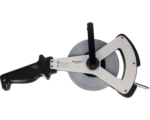 Bandmass mit 50 Meter Bandlänge und Griff