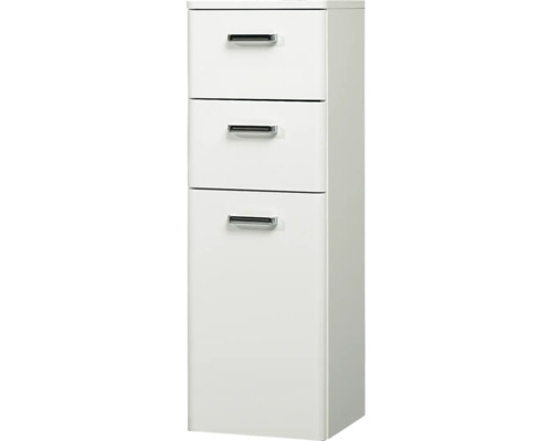 Highboard Pelipal Piolo largeur 30 cm blanc démonté Highboard Pelipal Piolo largeur 30 cm blanc démonté