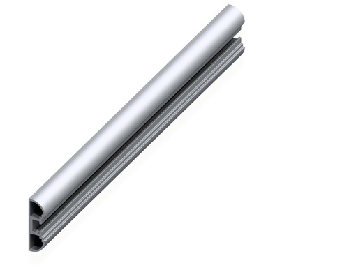 Profil étroit Alfer coaxis 35,5x11x1000 mm, aluminium brillant