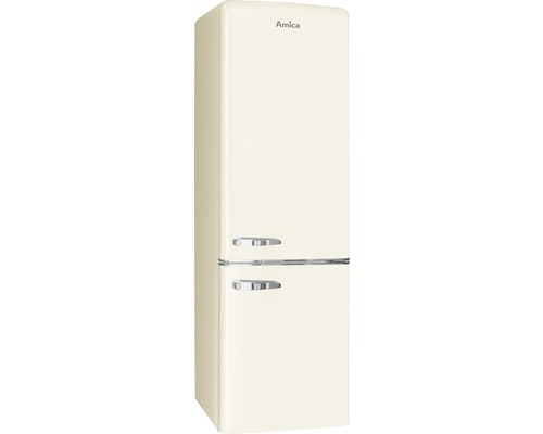 Réfrigérateur-congélateur Amica KGCN 387 100 B lxhxp 55 x 181 x 61.5 cm compartiment de réfrigération 181 l compartiment de congélation 63 l