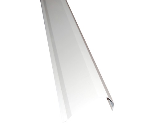 Angle de pliure PRECIT pour panneau sandwich de toit gris blanc RAL 9002 2000 x 170 mm