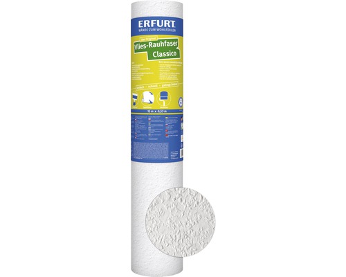 Papier peint ingrain intissé Erfurt 1000316 Classico 15x0,53 m