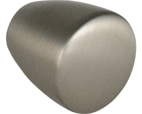 Bouton de meuble métal mat/nickel ØxH 20/23 mm