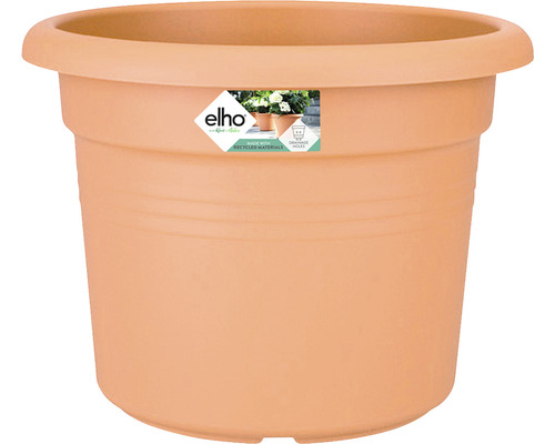 Pot de fleur elho Green Basic en plastique Ø 55 H 41 cm terre cuite