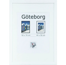 Cadre en bois Göteborg blanc 50x70 cm-thumb-0
