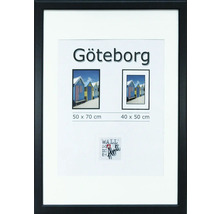 Bilderrahmen Holz Göteborg schwarz 50x70 cm