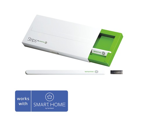 Sensative Strips Tür & Fensterkontakt - Kompatibel mit SMART HOME by hornbach Sensative Strips Paket mit Smart Home by Hornbach Siegel