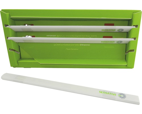 Capteur Sensative Strip dans une boîte en carton