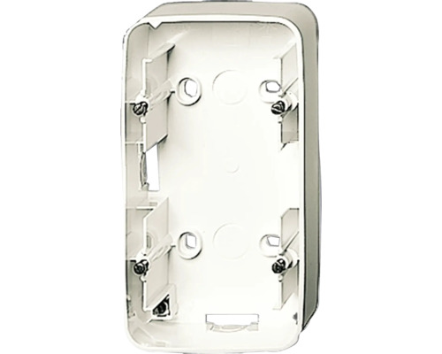 Boîtier en saillie pour inserts doubles Busch-Jaeger 1702-212 Duro 2000SI blanc Boîte d''encastrement pour installations électriques
