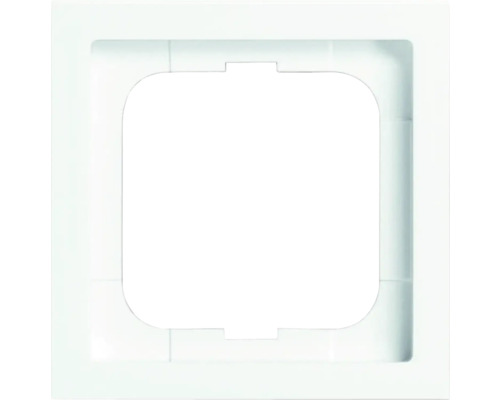 Plaque d'interrupteur simple Busch-Jaeger 1721-184K Future Linear blanc studio