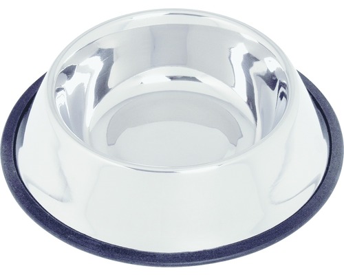 Gamelle pour chiens Karlie en acier inoxydable antidérapant 1590 ml Gamelle pour chiens Karlie en acier inoxydable antidérapant 1590 ml
