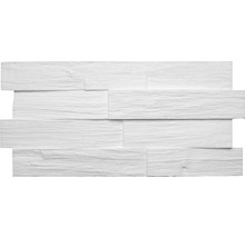 Panneau créatif Wood blanc 50 x 23,5 cm 5 pces-thumb-0
