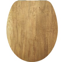 Abattant de WC aspect bois