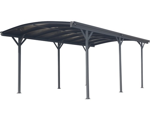 Metall Carport mit gewölbtem Dach für den Aussenbereich
