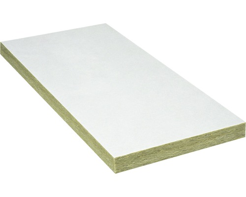 ISOVER Tiefgaragen und Kellerdeckendämmung Topdec DP 1 mit weißer Vlieskaschierung WLG 035 1250 x 625 x 50 mm