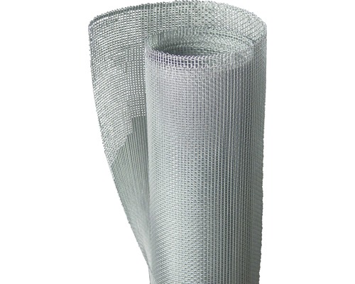 Moustiquaire Windhager sans perçage aluminium 100 cm (au mètre)